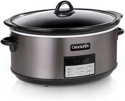 8 Quart Programmable Slow Cooker with Auto Warm - Curated Catalog P6
