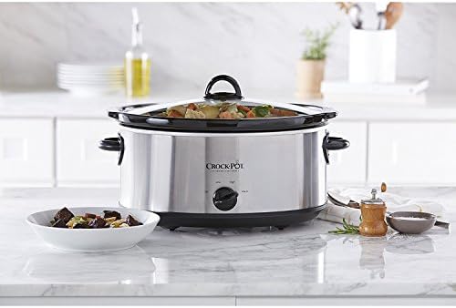 7 Quart Oval Manual Slow Cooker – Stainless Steel - Curated Catalog P2