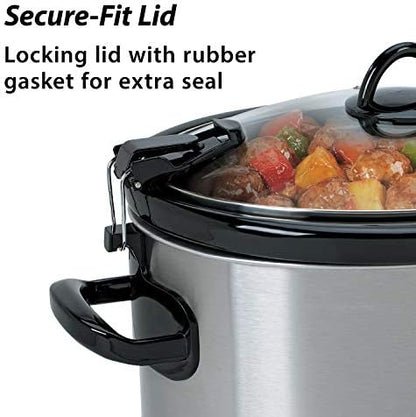 Cook & Carry 6 Quart Portable Slow Cooker - Curated Catalog W0
