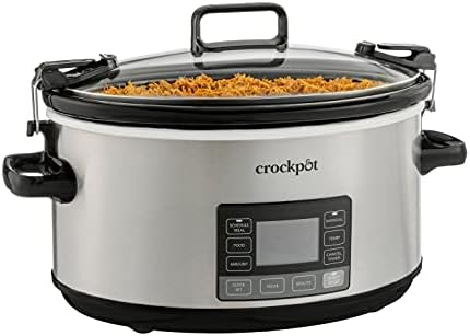 7 Quart Portable Programmable Slow Cooker with Timer - Curated Catalog S6