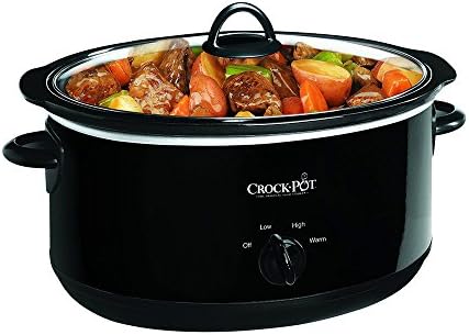 8 Quart Manual Slow Cooker – Black - Curated Catalog M6