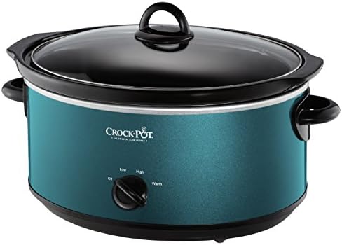 7 Quart Manual Slow Cooker – Turquoise - Curated Catalog U0