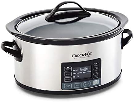 MyTime 6 Quart Programmable Slow Cooker - Curated Catalog Y7