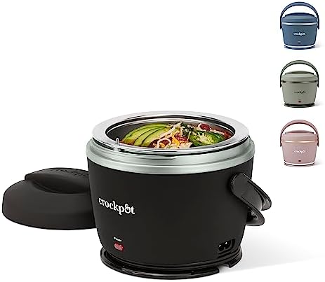 Electric Lunch Box Food Warmer 20oz – Black - Curated Catalog T1