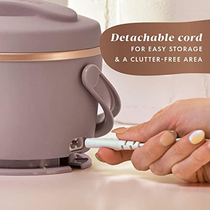 Electric Lunch Box Food Warmer 20oz – Blush Pink - Curated Catalog A3