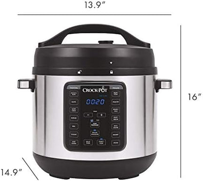 8 Quart Express Crock Multi-Use Pressure Cooker - Curated Catalog T4
