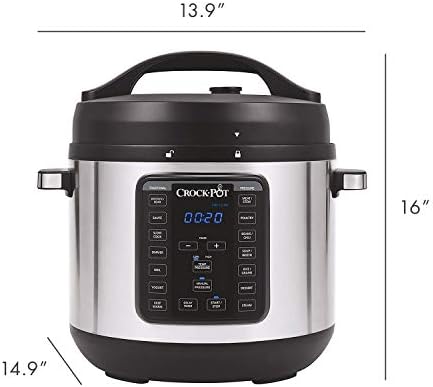 8 Quart Express Crock Multi-Use Pressure Cooker - Curated Catalog L0