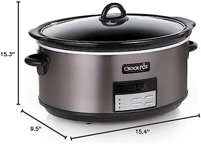 8 Quart Programmable Slow Cooker with Auto Warm - Curated Catalog P6