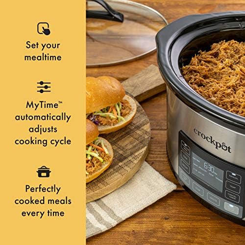 MyTime 6 Quart Programmable Slow Cooker - Curated Catalog Y7