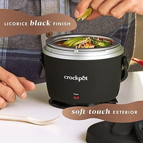 Electric Lunch Box Food Warmer 20oz – Black - Curated Catalog T1