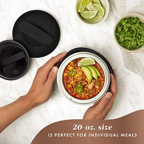 Electric Lunch Box Food Warmer 20oz – Black - Curated Catalog T1