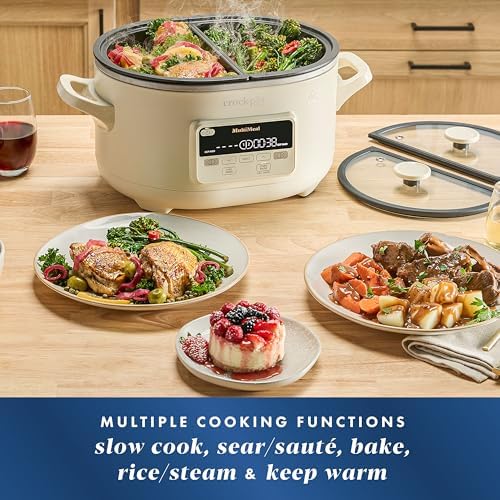 MultiMeal Multicooker with Programmable Slow Cooker - Curated Catalog G1