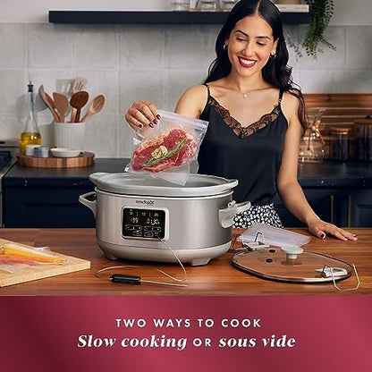 7 Quart Programmable Cook & Carry Slow Cooker - Curated Catalog U8