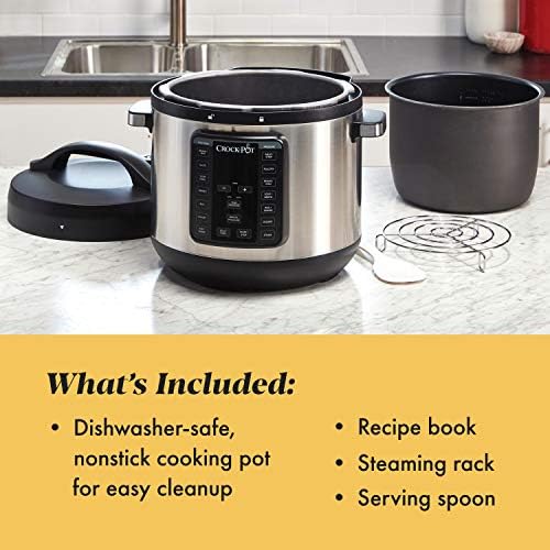 8 Quart Express Crock Multi-Use Pressure Cooker - Curated Catalog T4