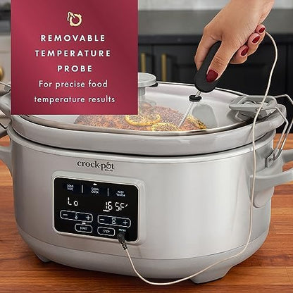 7 Quart Programmable Cook & Carry Slow Cooker - Curated Catalog O3