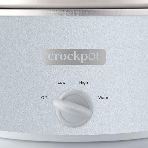 4.5 Quart Manual Slow Cooker – Macaroon Blue - Curated Catalog T6