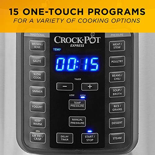Express Crisp 8 Quart 10-in-1 Pressure Cooker - Curated Catalog Q0