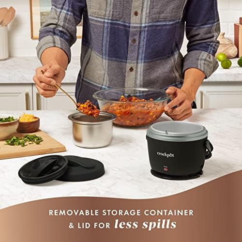 Electric Lunch Box Food Warmer 20oz – Black - Curated Catalog T1