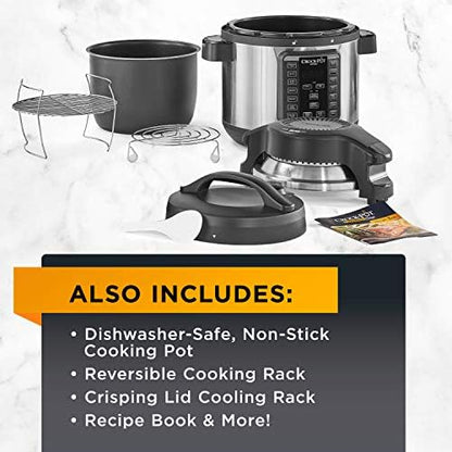 Express Crisp 8 Quart 10-in-1 Pressure Cooker - Curated Catalog Q0