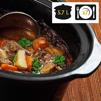 Cook & Carry 6 Quart Portable Slow Cooker - Curated Catalog W0
