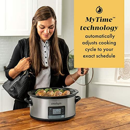 MyTime 6 Quart Programmable Slow Cooker - Curated Catalog Y7