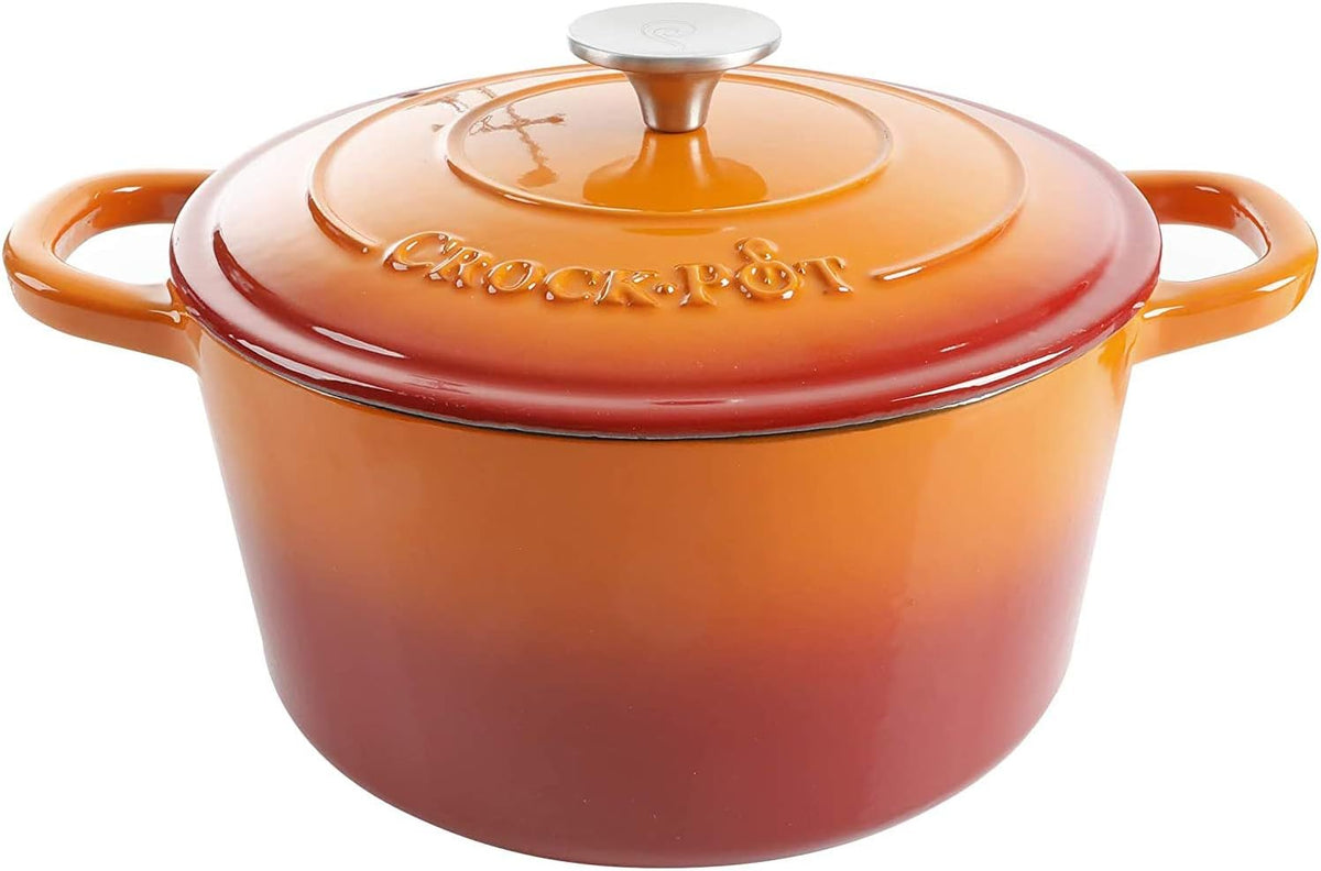3 Quart Enameled Cast Iron Dutch Oven – Aqua - Curated Catalog L1