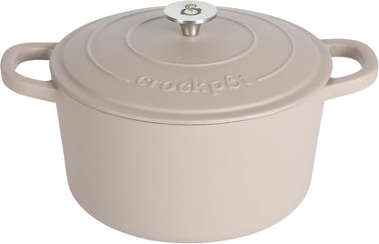 3 Quart Enameled Cast Iron Dutch Oven – Aqua - Curated Catalog L1