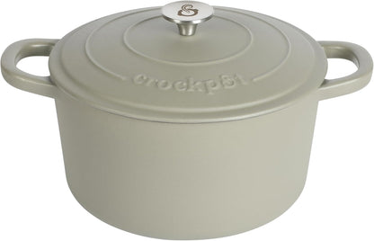 3 Quart Enameled Cast Iron Dutch Oven – Aqua - Curated Catalog L1