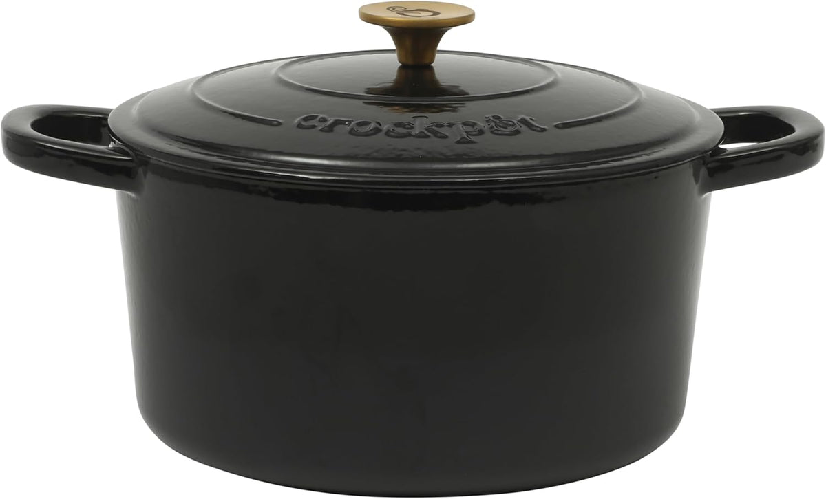 3 Quart Enameled Cast Iron Dutch Oven – Aqua - Curated Catalog W1