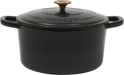 3 Quart Enameled Cast Iron Dutch Oven – Aqua - Curated Catalog W1