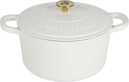 3 Quart Enameled Cast Iron Dutch Oven – Aqua - Curated Catalog M8