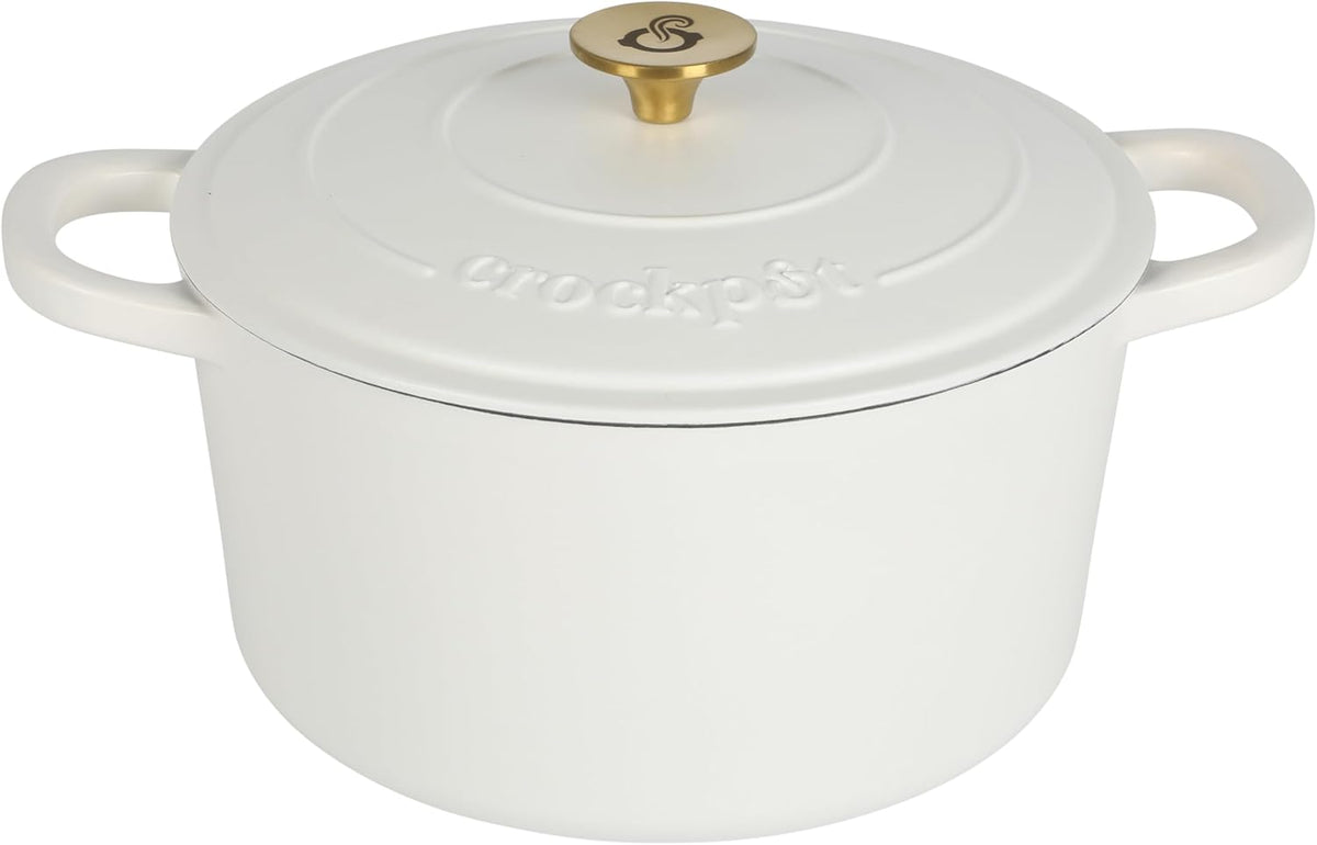 3 Quart Enameled Cast Iron Dutch Oven – Aqua - Curated Catalog W1