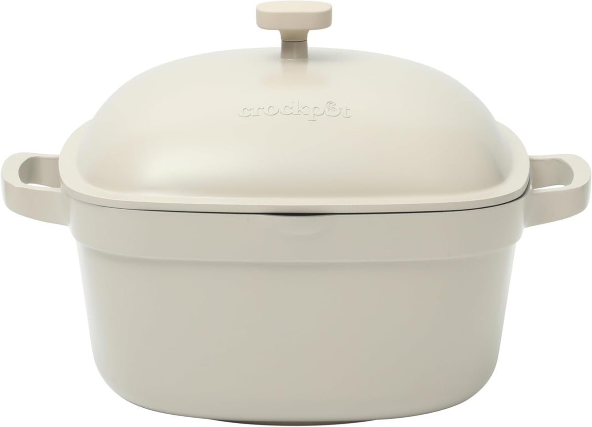 3 Quart Enameled Cast Iron Dutch Oven – Aqua - Curated Catalog L1