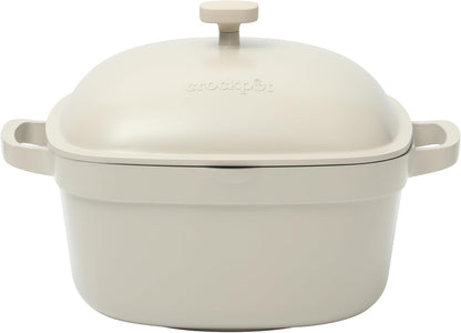 3 Quart Enameled Cast Iron Dutch Oven – Aqua - Curated Catalog W1