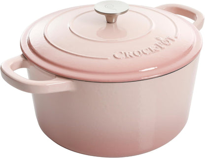 3 Quart Enameled Cast Iron Dutch Oven – Aqua - Curated Catalog M8
