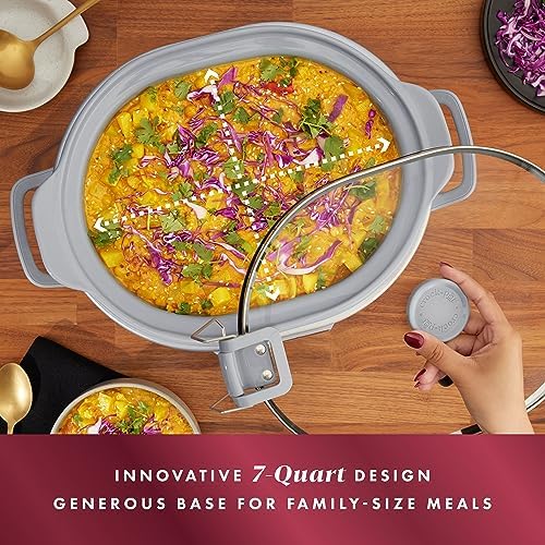 7 Quart Programmable Cook & Carry Slow Cooker - Curated Catalog U8